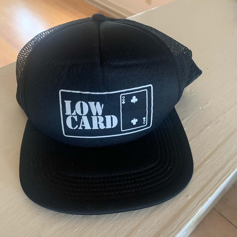 Low Card trucker hat
